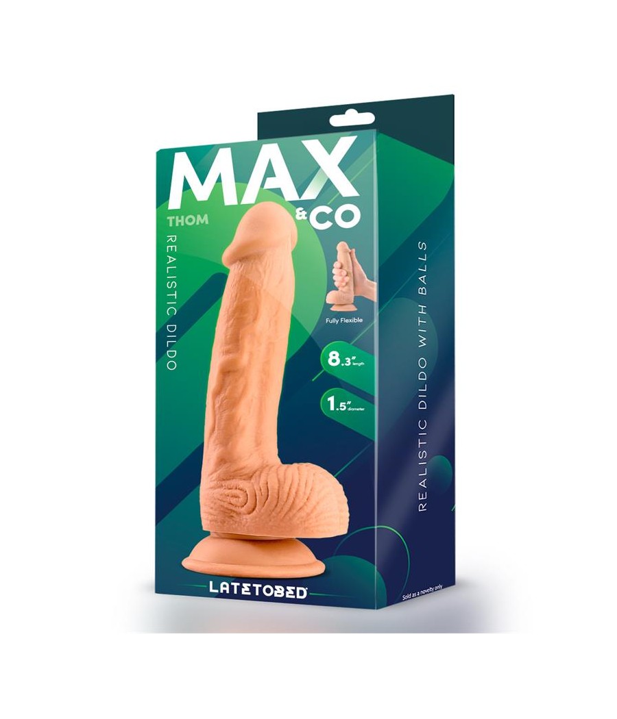 Thom Dildo Realista con Testiculos Natural 83