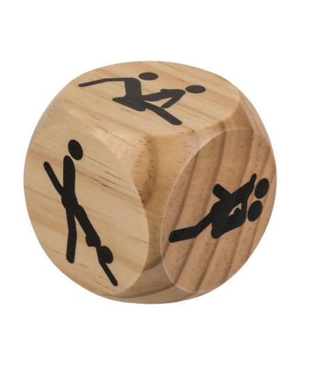 Dado Madera Kamasutra 6x6 cm