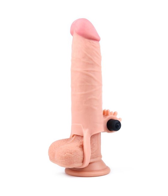 Funda para el Pene con Vibracion Add 2 Pleasure X Tender Natural