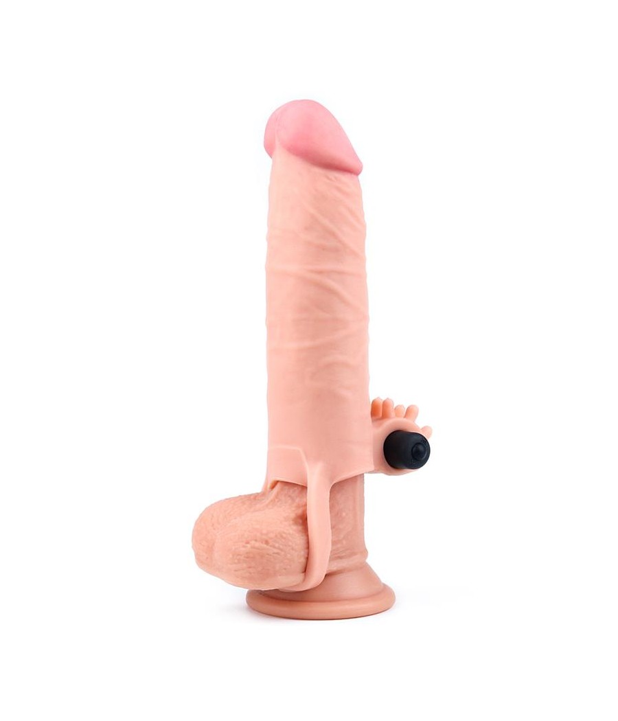 Funda para el Pene con Vibracion Add 2 Pleasure X Tender Natural