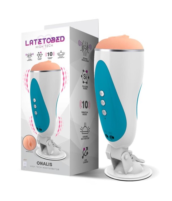 Onalis High Tech Masturbador Sistema Gemidos y Vibracion Vagina USB