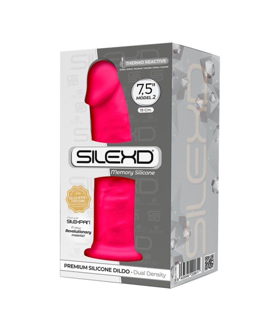 Dildo Dual Density Mod. 2 - 7.5 Rosa