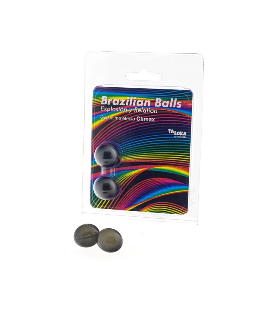 Set 2 Brazilian Balls Gel Excitante Efecto Climax