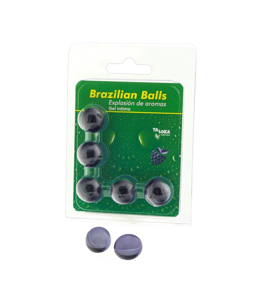 Set 5 Brazilian Balls Explosion Aroma Frutas Bosque