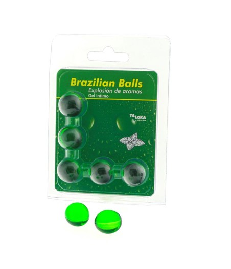 Set 5 Brazilian Balls Explosion Aroma Menta