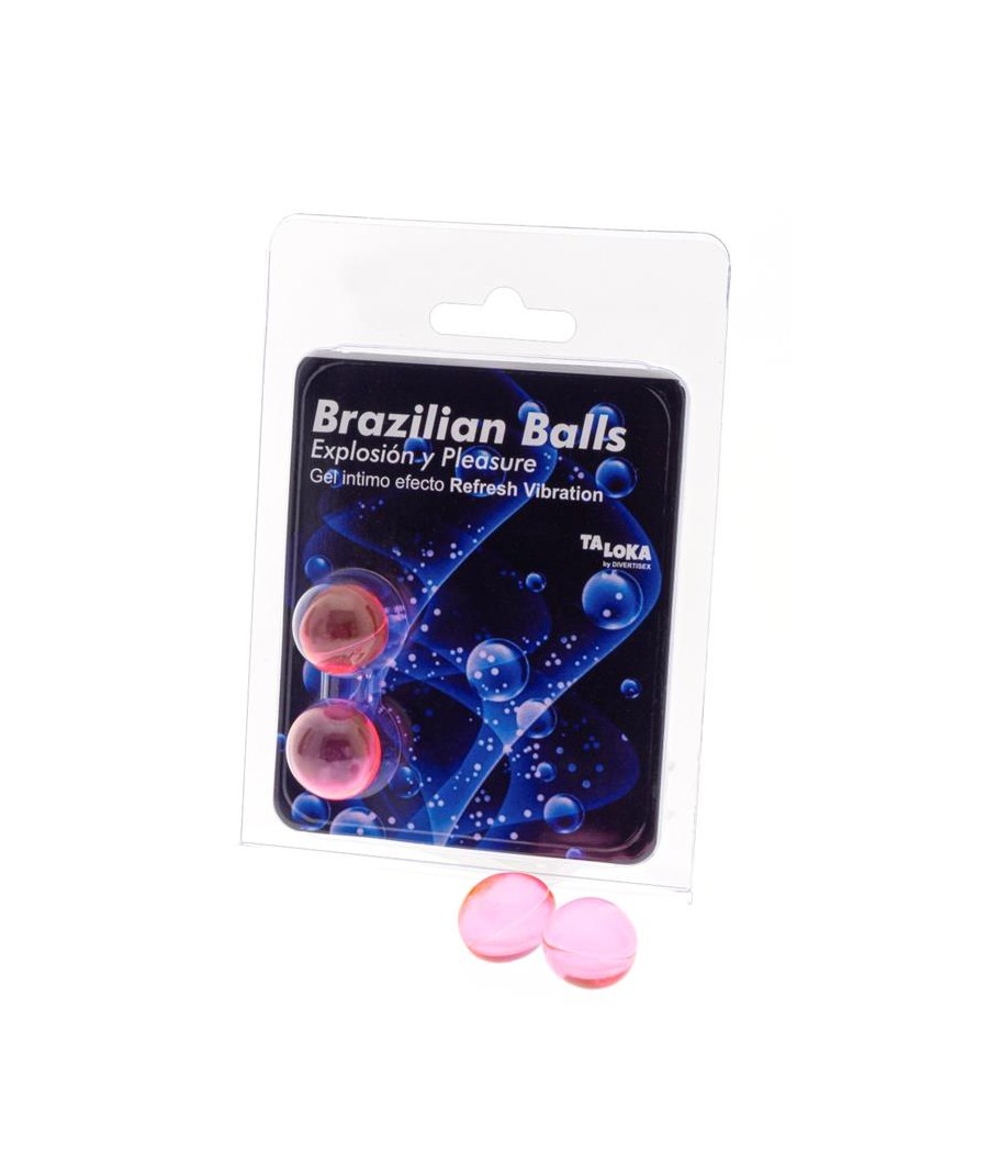 Set 2 Brazilian Balls Excitante Efecto Refresh Vibracion