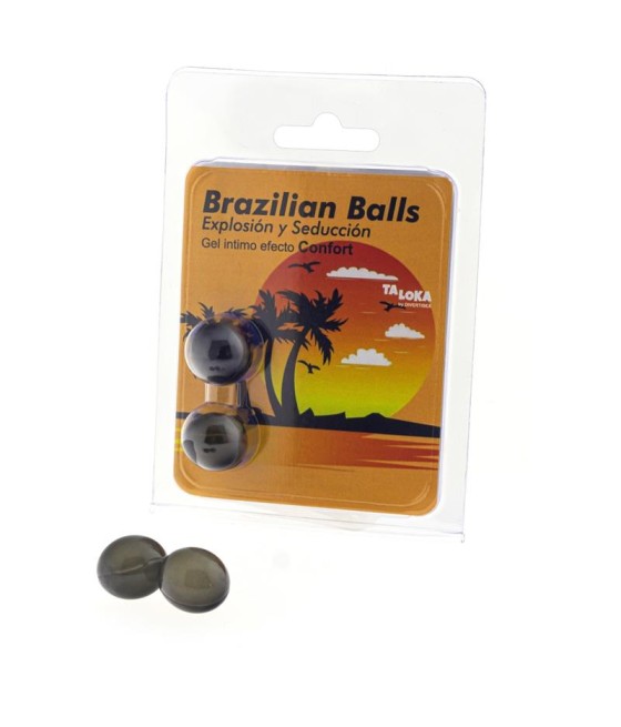 Set 2 Brazilian Balls Gel Excitante Efecto Confort