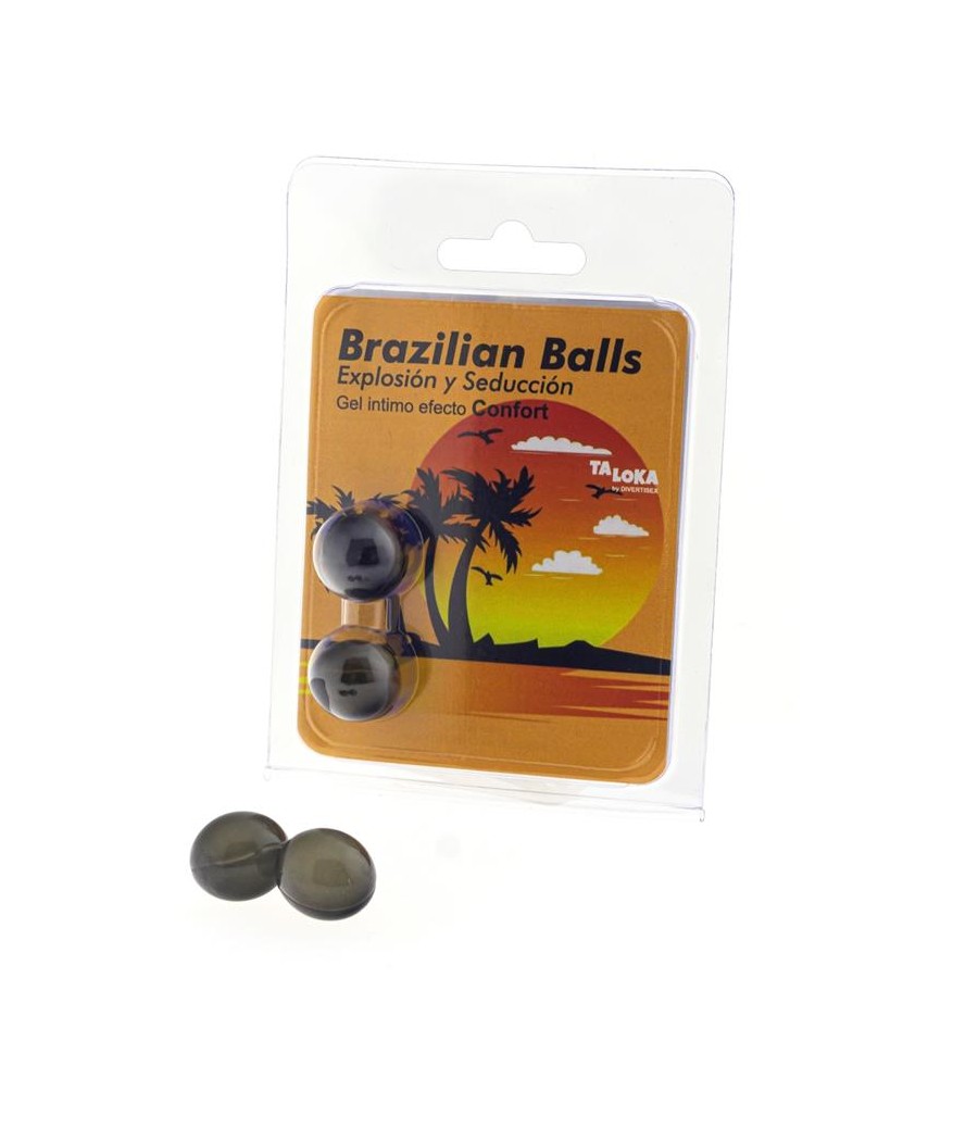 Set 2 Brazilian Balls Gel Excitante Efecto Confort