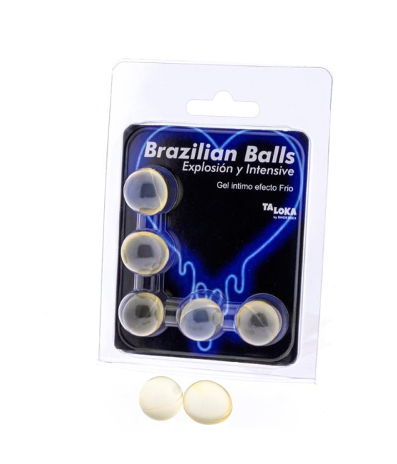 Set 5 Brazilian Balls Excitante Efecto Vibrante Frio