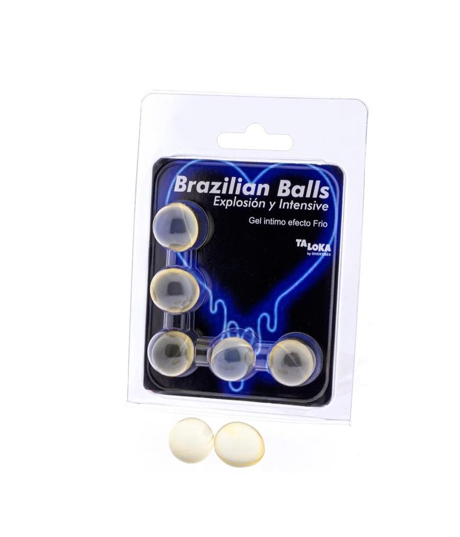 Set 5 Brazilian Balls Excitante Efecto Vibrante Frio