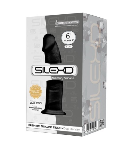 Dildo Dual Density Mod. 2 - 6 Negro