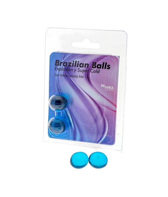 Set 2 Brazilian Balls Excitante Efecto Frio