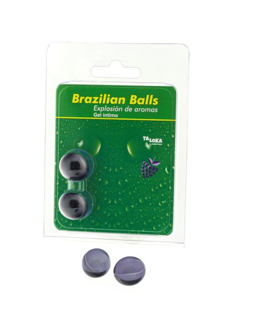 Set 2 Brazilian Balls Aroma Frutas del Bosque