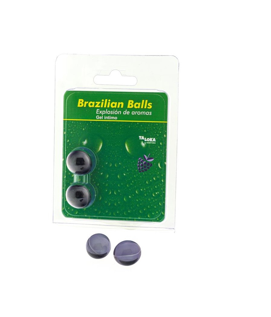 Set 2 Brazilian Balls Aroma Frutas del Bosque