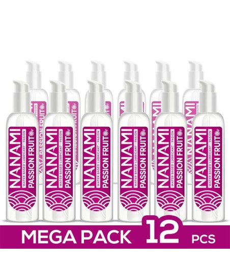 Pack de 12 Lubricante Base de Agua Fruta de la Pasión 150 ml