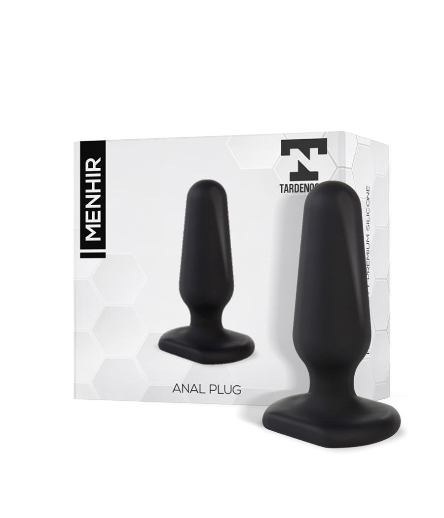 Menhir Plug Anal Silicona Negro