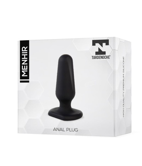 Menhir Plug Anal Silicona Negro