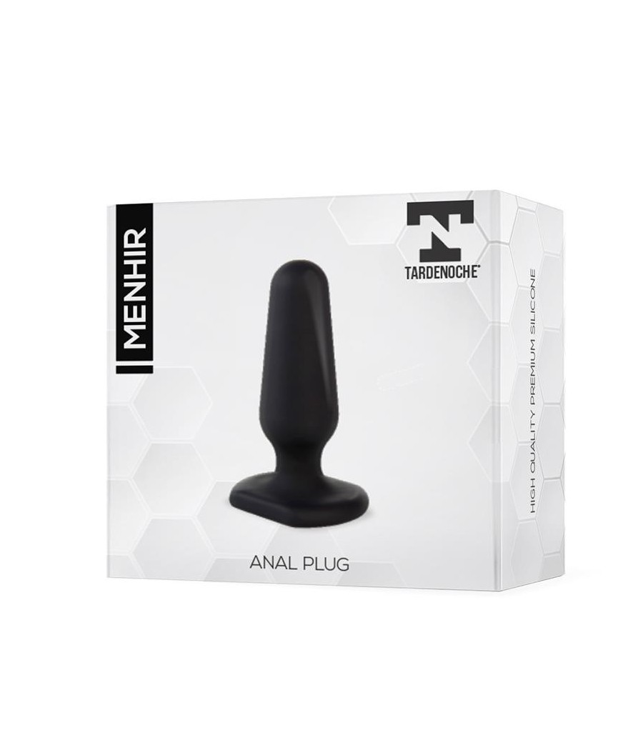 Menhir Plug Anal Silicona Negro