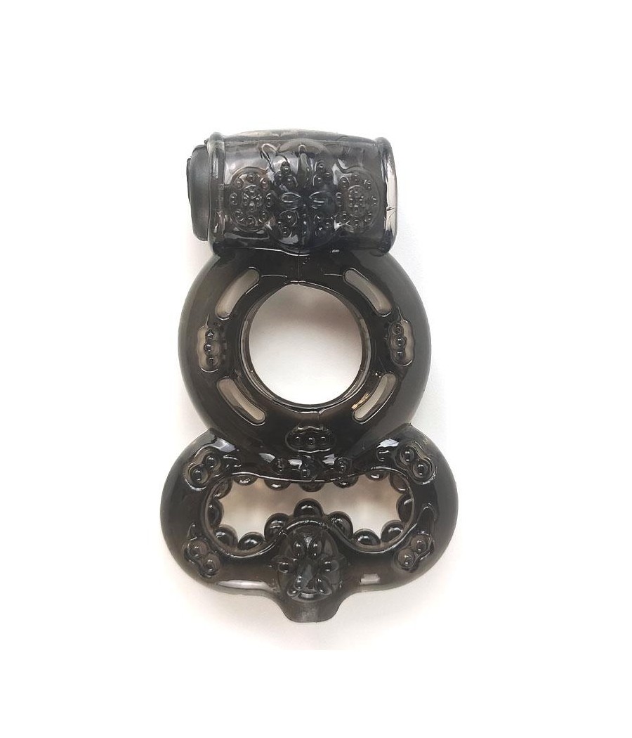 Anillo para el Pene con Vibracion Negro