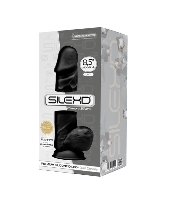 Dildo Dual Density Mod. 4 - 8.5 Negro