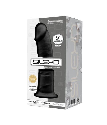 Dildo Dual Density Mod. 2 - 9 Negro