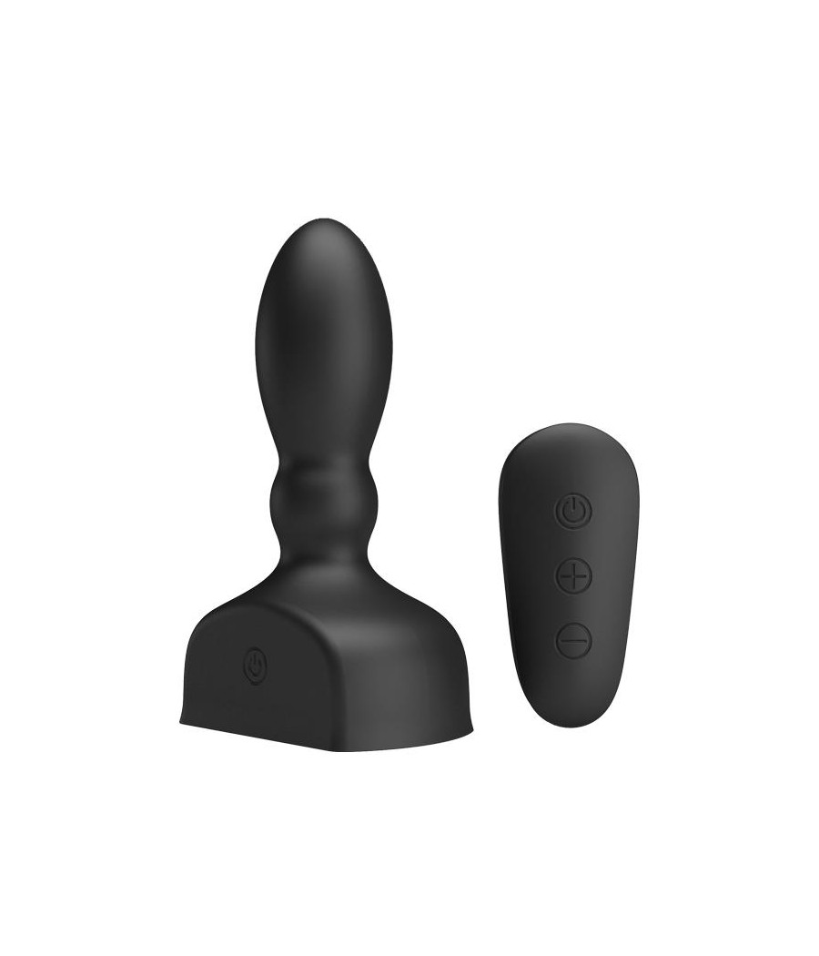 Estimulador Anal Harriet Inflable USB Silicone Negro