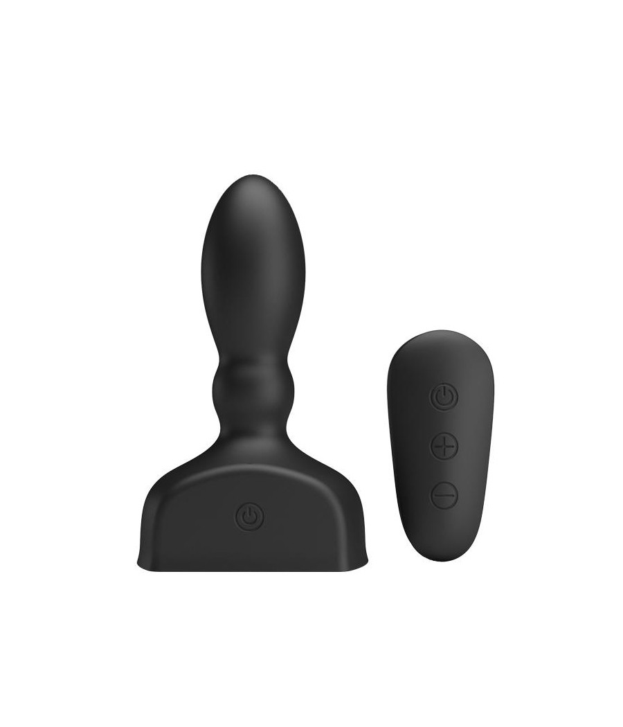 Estimulador Anal Harriet Inflable USB Silicone Negro