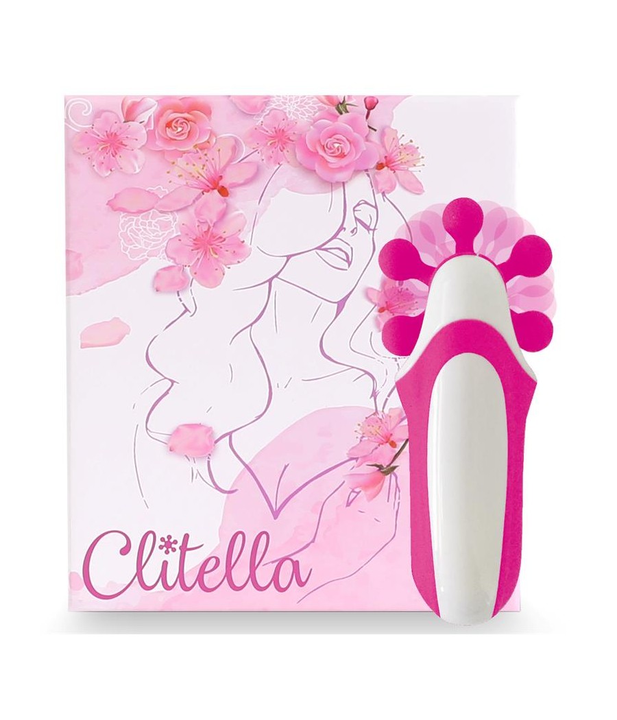 Clitella Estimulador Sexo Oral con Accesorios Rosa