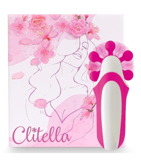 Clitella Estimulador Sexo Oral con Accesorios Rosa