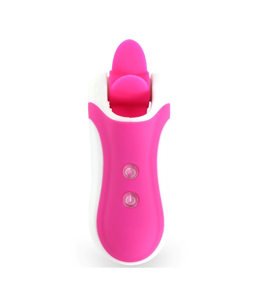 Clitella Estimulador Sexo Oral con Accesorios Rosa