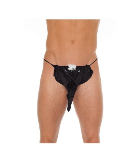 Tanga Elefante Negro Talla Única