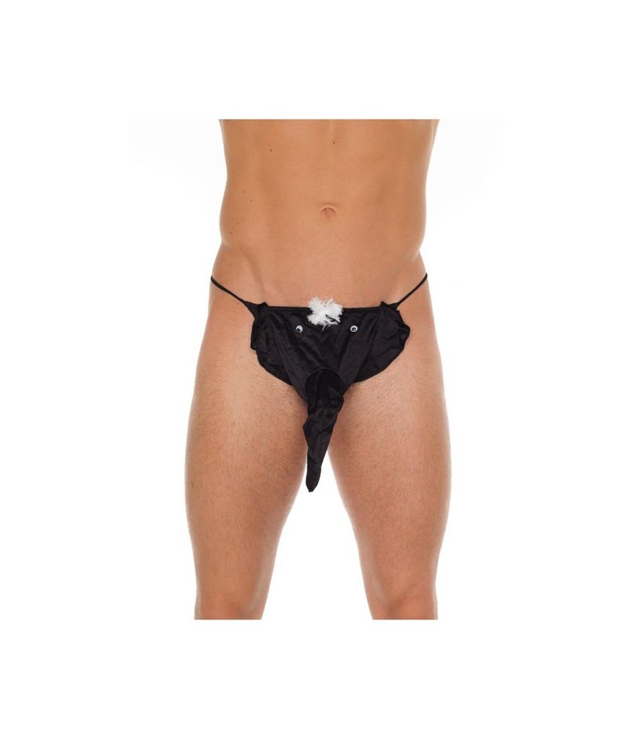 Tanga Elefante Negro Talla unica