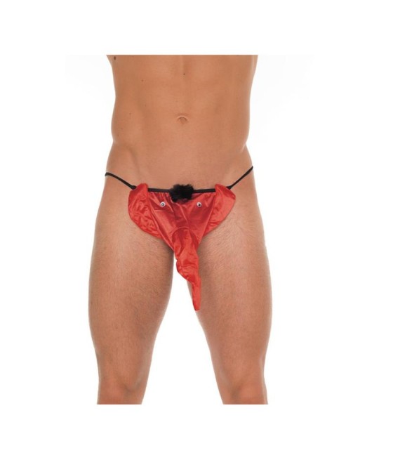 Tanga Elefante Rojo Talla Única