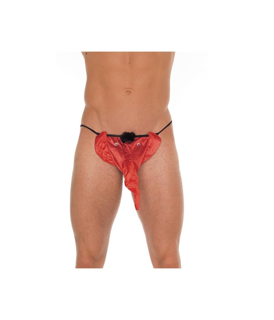 Tanga Elefante Rojo Talla unica