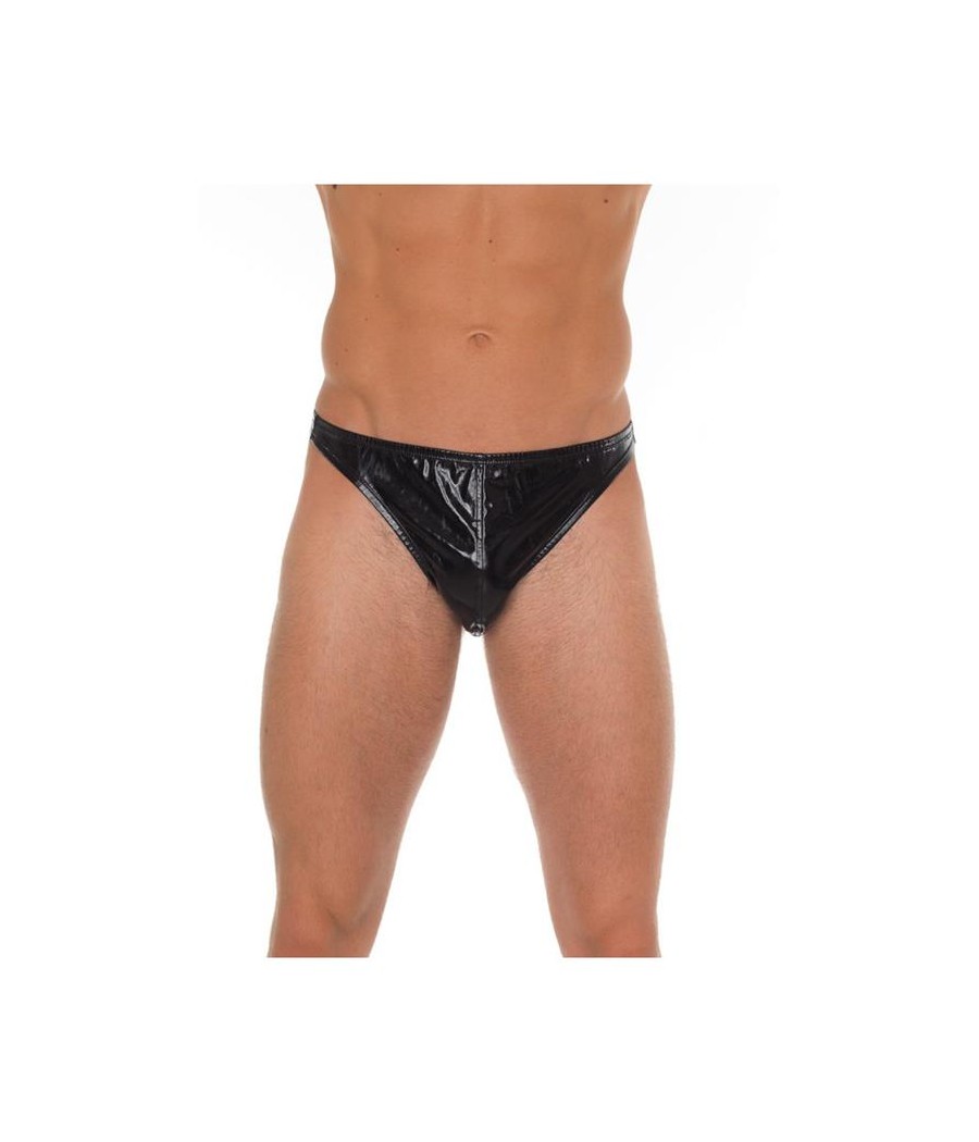 Tanga Negro Brillante Talla unica