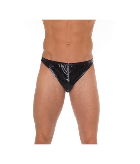 Tanga Negro Brillante Talla Única