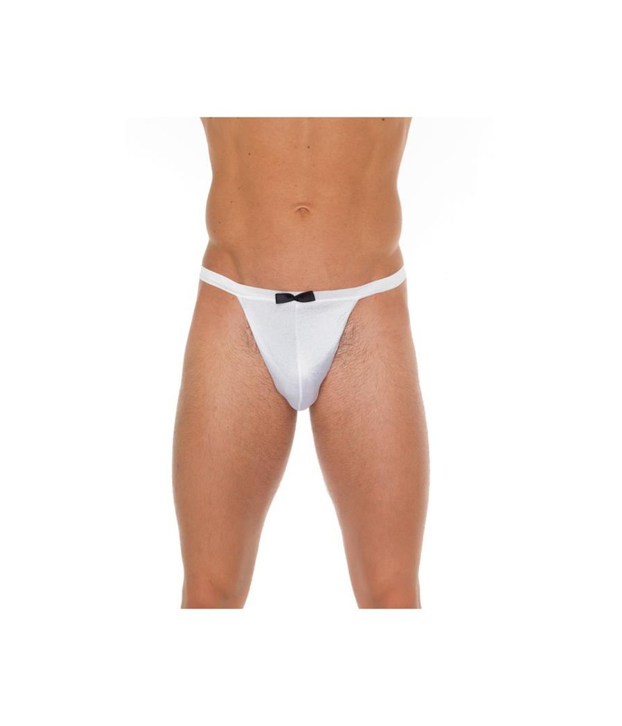 Tanga Blaco y Negro Talla unica