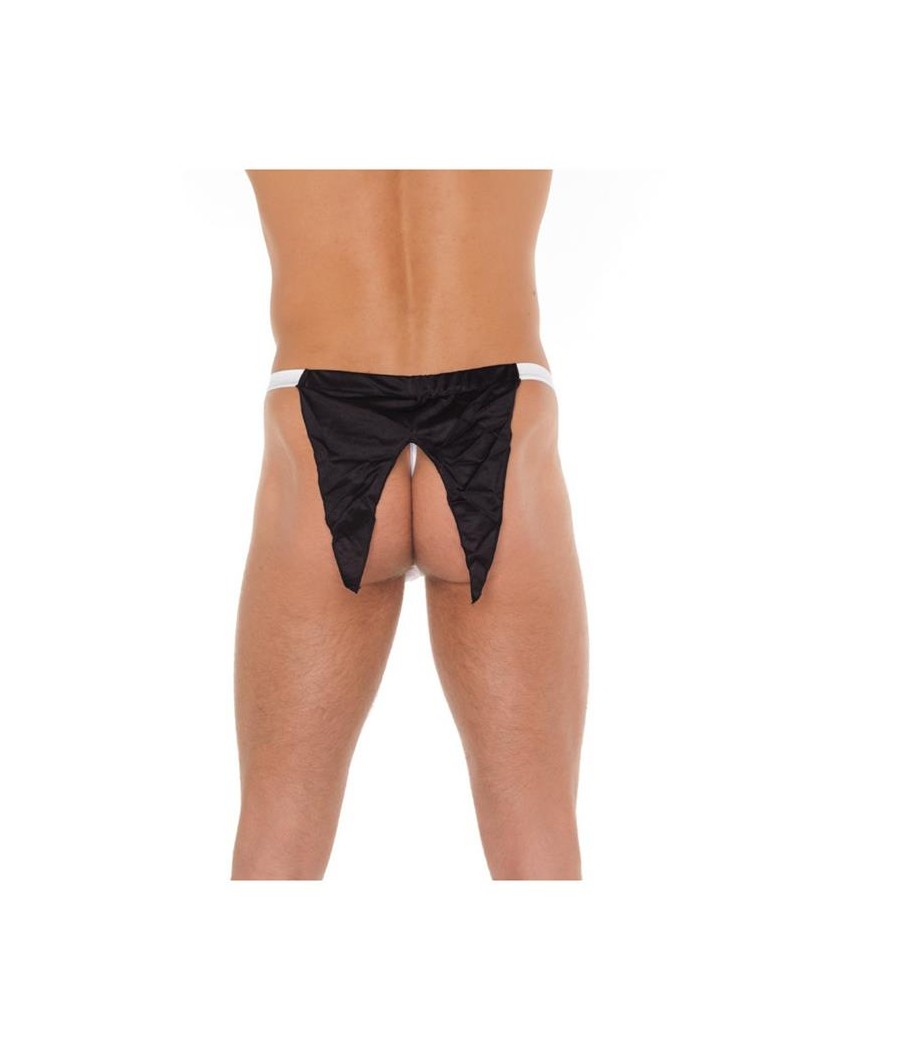 Tanga Blaco y Negro Talla unica