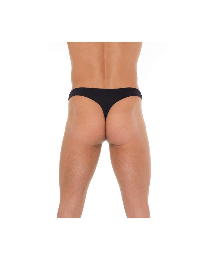 Tanga Rejilla Negro Talla unica