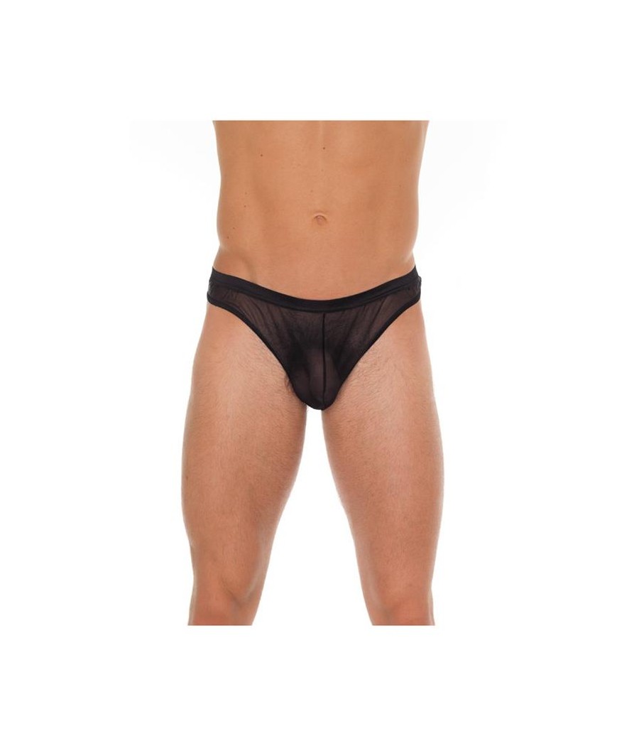 Tanga Rejilla Negro Talla unica