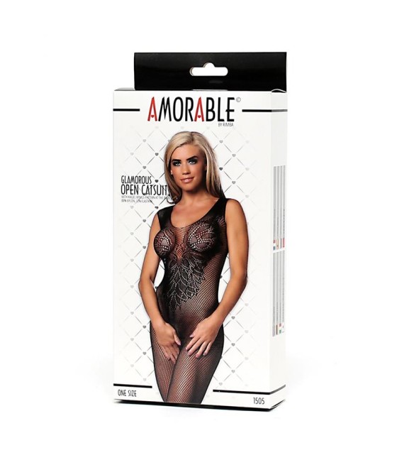 Bodystocking Entrepierna Abierta Talla Unica