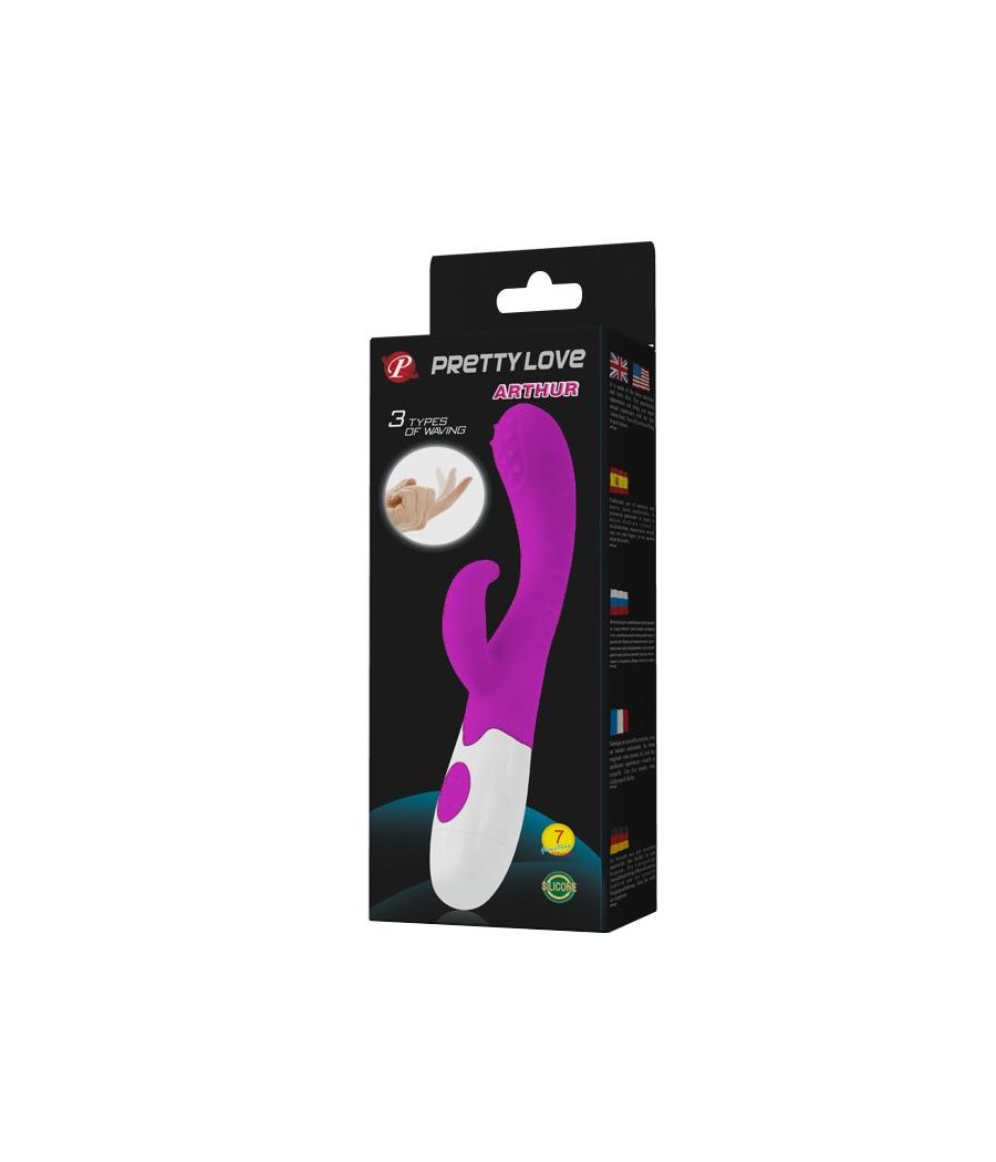 Vibrador Arthur Color Purpura