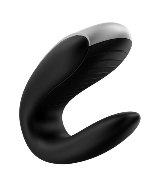 Double Fun Vibrador para Parejas con APP y Control Remoto Negro