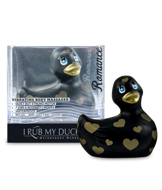 Estimulador I Rub My Duckie 20 Romance Negro y Dorado