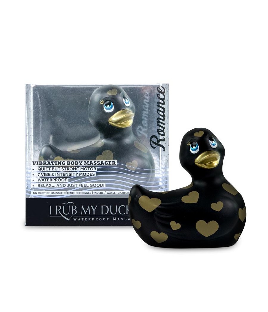 Estimulador I Rub My Duckie 20 Romance Negro y Dorado