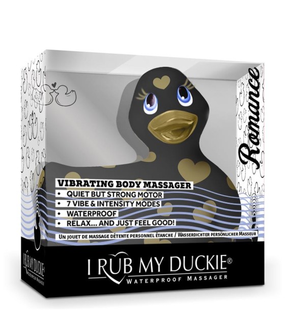 Estimulador I Rub My Duckie 20 Romance Negro y Dorado