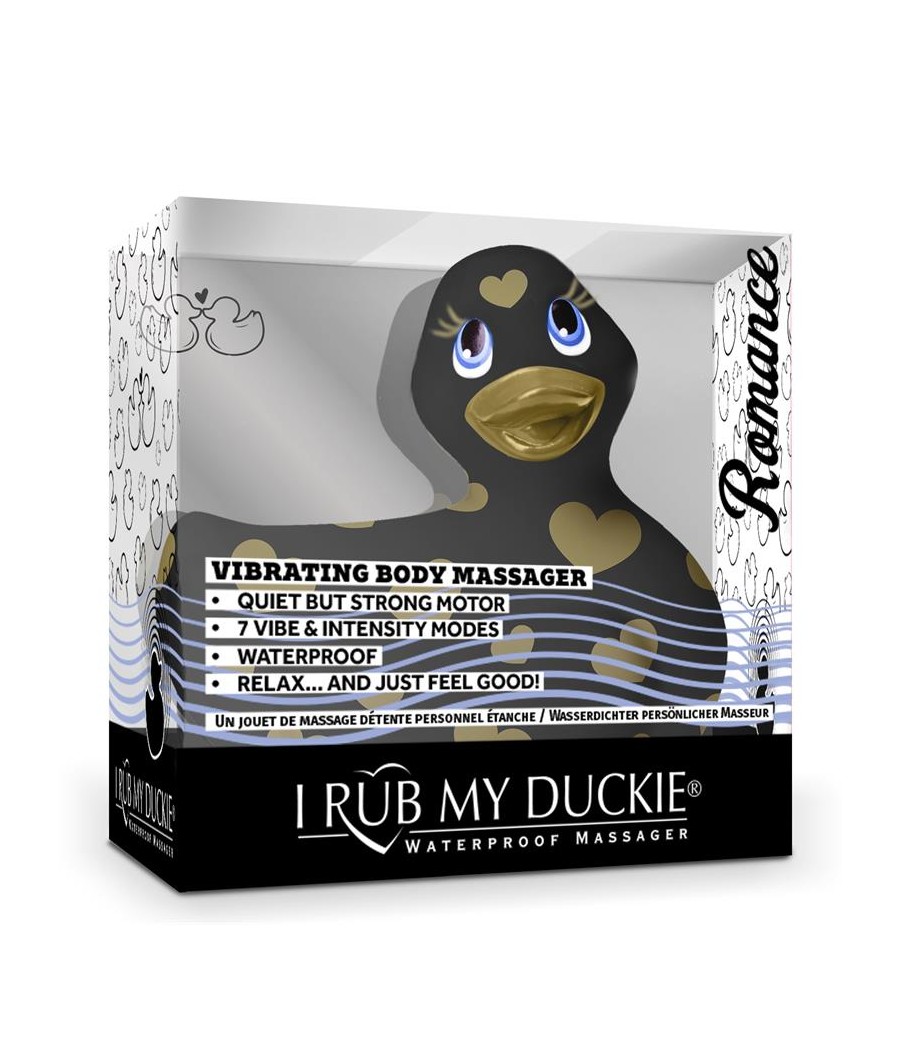 Estimulador I Rub My Duckie 20 Romance Negro y Dorado