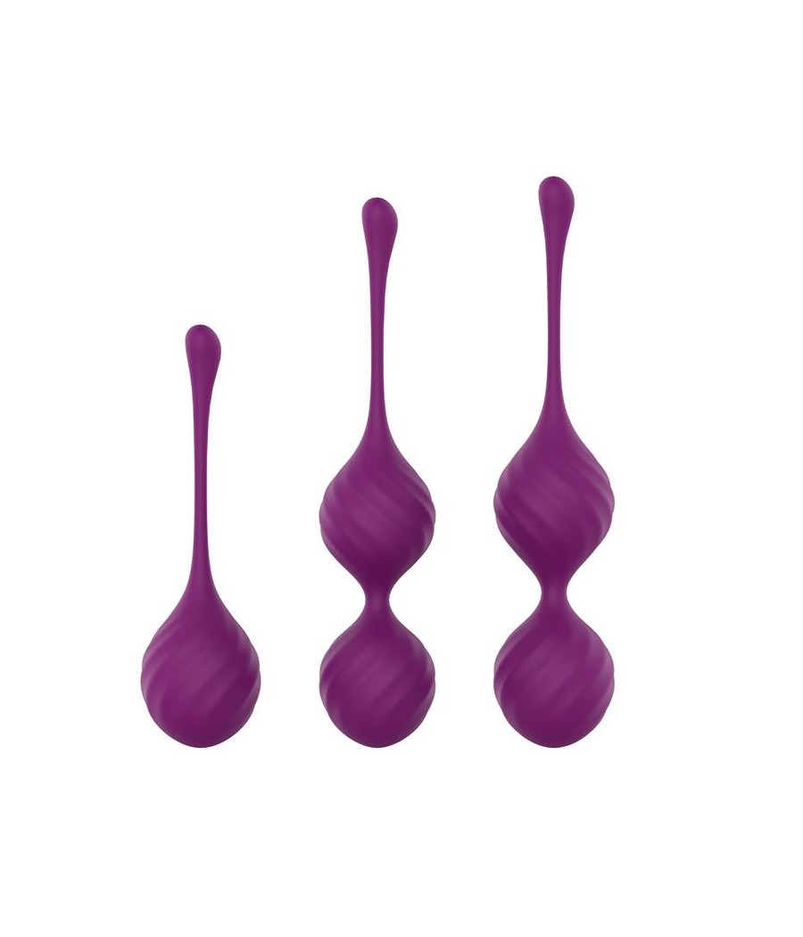 Taylor 20 Bolas Kegel Silicona Purpura