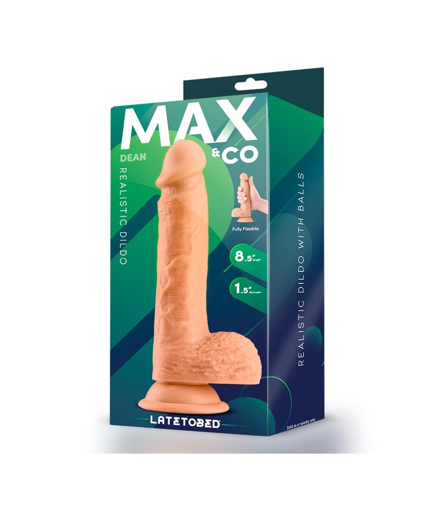 Dean Dildo Realista con Testiculos 85 Natural