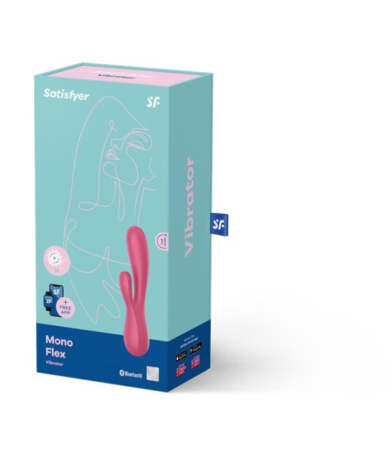 Mono Flex Vibrador con APP Rojo